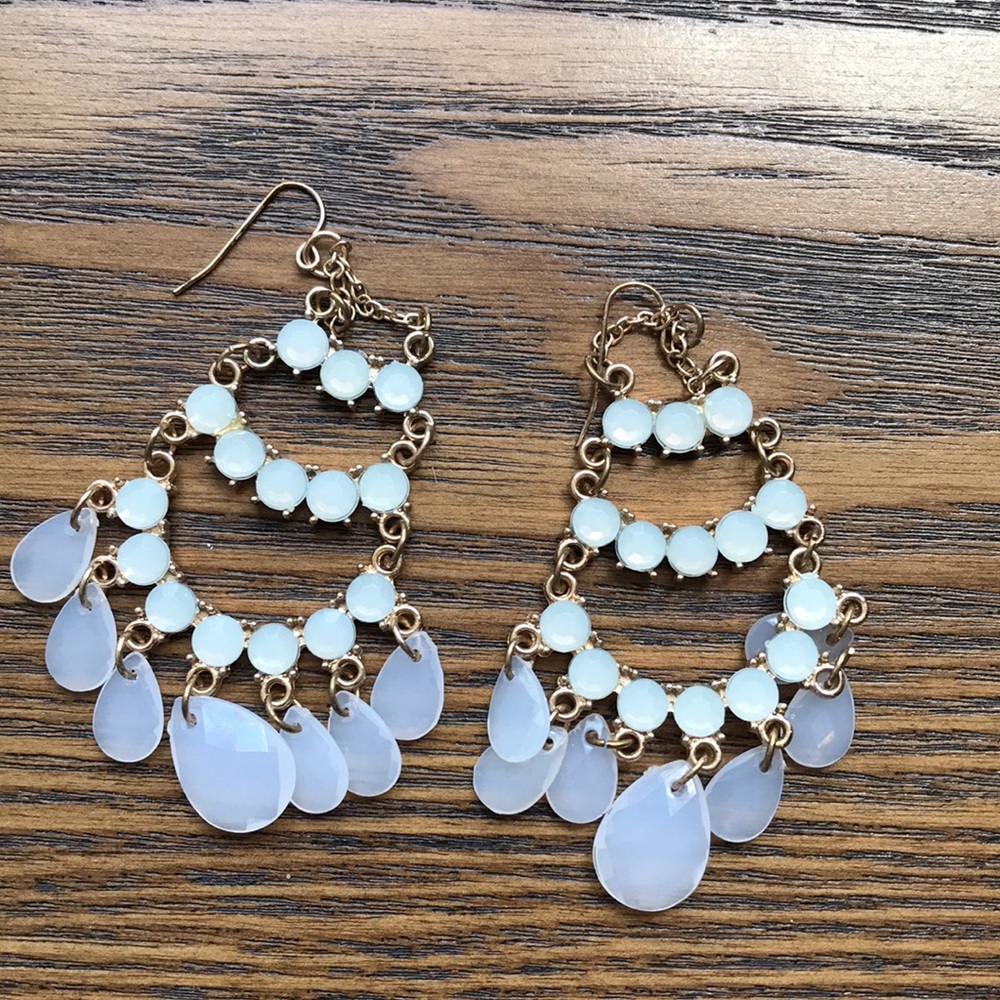 Big earrings
